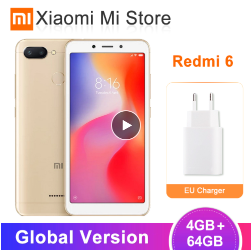promosali's tweet photo. #unas #распродажа #Xiaomi #Redmi6 4GB RAM 64GB ROM Smartphone Helio P22 Octa Core 12MP 5MP Dual Cameras 5.45" 18:9 за 117$ успейте заказать по акционной цене https://t.co/UASqoOCfpF https://t.co/JzPzVpiyML