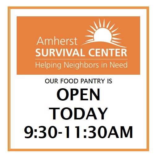 Amherst Survival Ctr on X: TODAY and every third Saturday of the month.  More information on the pantry and the towns whose residents are eligible  for the Amherst Survival Center Food Pantry