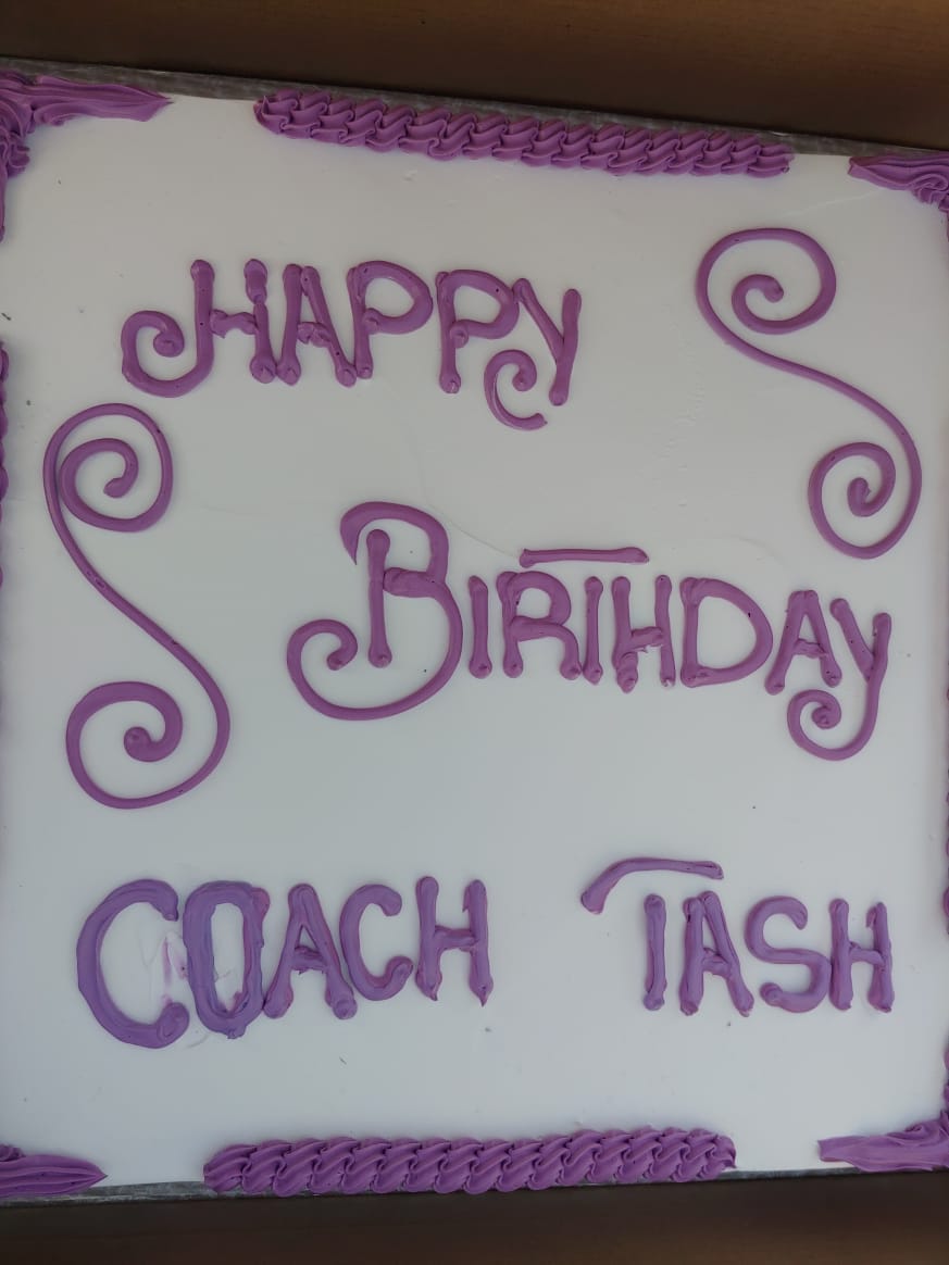 🍾🎁💐 Belated Birthday Celebrations For Coach Tash 🍾🎁💐 Thank you Coach Tash, We appreciate all you for the STARLETS.