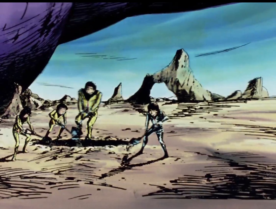 松尾衡 בטוויטר 実はgレコ最終話 地下の戦闘シーンでズゴックの残骸が背景にちらっと見えますが あれもハーモニーです そして あの前後３カットだけ甲斐さんがハーモニーを担当しています Gレコに参加していなかった甲斐さんに僕が無理やりブッコミました