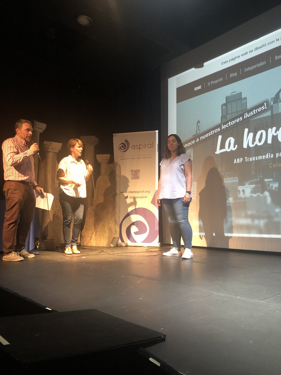 PremioEspiral's tweet image. Peonza de Oro de Tendencias en Práctica de Educación Secundaria a La horda del lector de Pep Hernández Ortega y Beatriz Martín