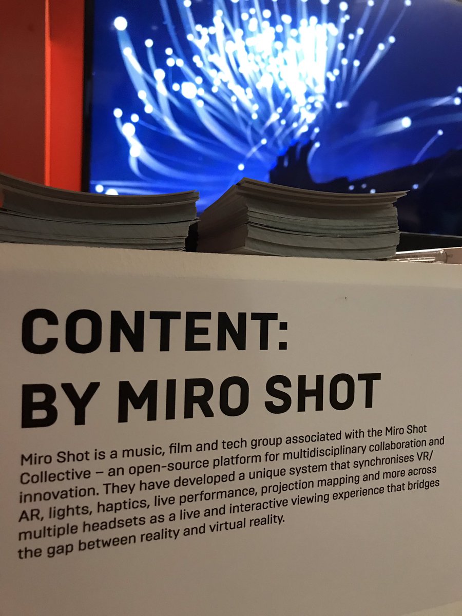 theboolean's tweet image. At the @BarbicanCentre with @miro_shot , powered by @SUBPAC, with @EditionPerfumes - a journey into the future of immersive entertainment and multi sensory design. Bespoke immersive productions. 
@WiredUK 
@WIREDInsider 
#wiredpulseai