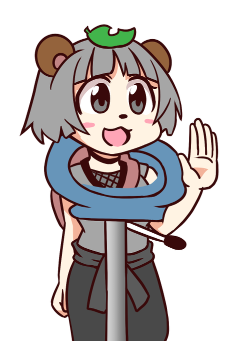 イスにうまりぽこ
#ぽこあーと 