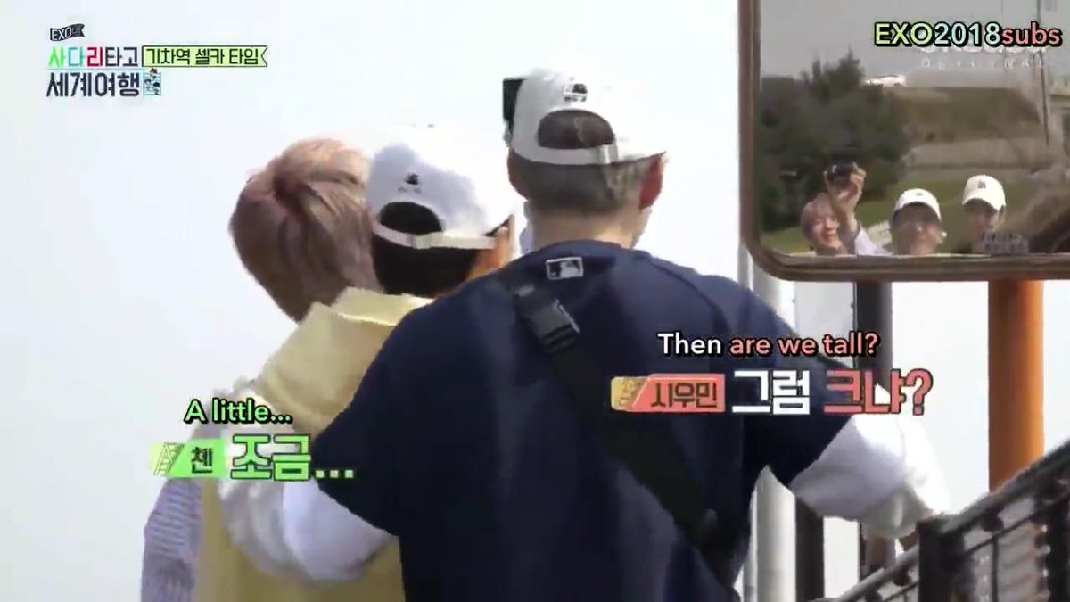 PainkillerExo's tweet photo. X: we can't be seen because were short
C: we're not short
X: then are we tall?
C: a little
*i dunno they just too cute man*
#exocbx #exo #xiumin #chen #baekhyun #exocbxladder #laddergame https://t.co/16qMyTuROM