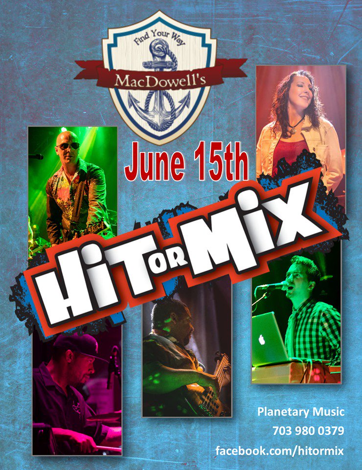 Loudoun Entertain (@locoentertain) on Twitter photo SATURDAY MACDOWELL BREW KITCHEN - HiT or MiX hits Macdowell's Beach! 4:00pm <a href="/MacDowellBrew/">MacDowell's</a> Kitchen, 202 B Harrison St, SE, Leesburg <a href="/HiTorMiX/">HiT or MiX</a> SATURDAY MACDOWELL BREW KITCHEN - HiT or MiX hits Macdowell's Beach! 4:00pm <a href="/MacDowellBrew/">MacDowell's</a> Kitchen, 202 B Harrison St, SE, Leesburg <a href="/HiTorMiX/">HiT or MiX</a>