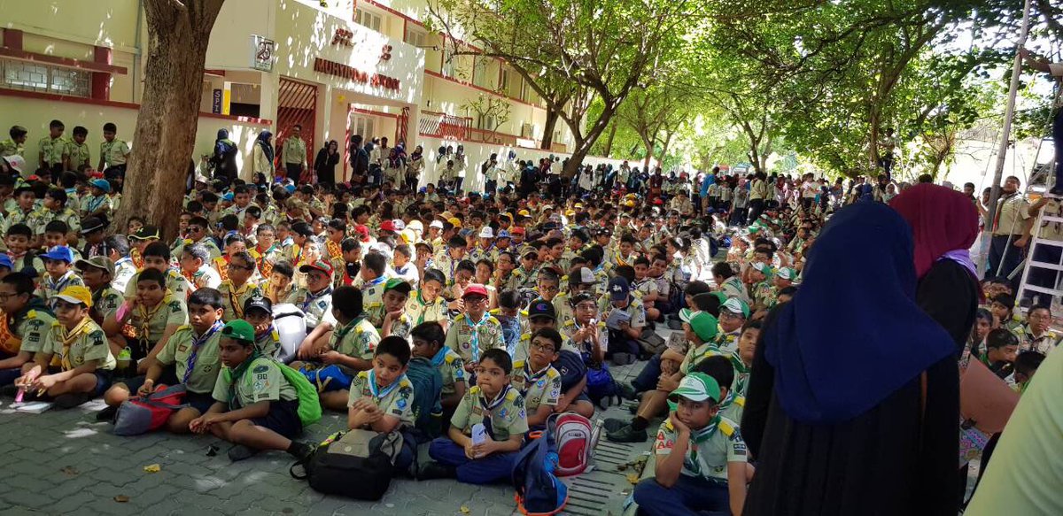 ScoutsMaldives's tweet photo. National Cub Rally 2019 taking place at HDH.Kulhudhuffushi, Villimale’, and GDH.Thinadhoo. With 1110 Cub Scouts the event started at https://t.co/r7uO7aPV44
@ScoutinginAPR 
@worldscouting 
@EducationMV 
@MinYouthSports @aisthly https://t.co/kFBNZGGFPr