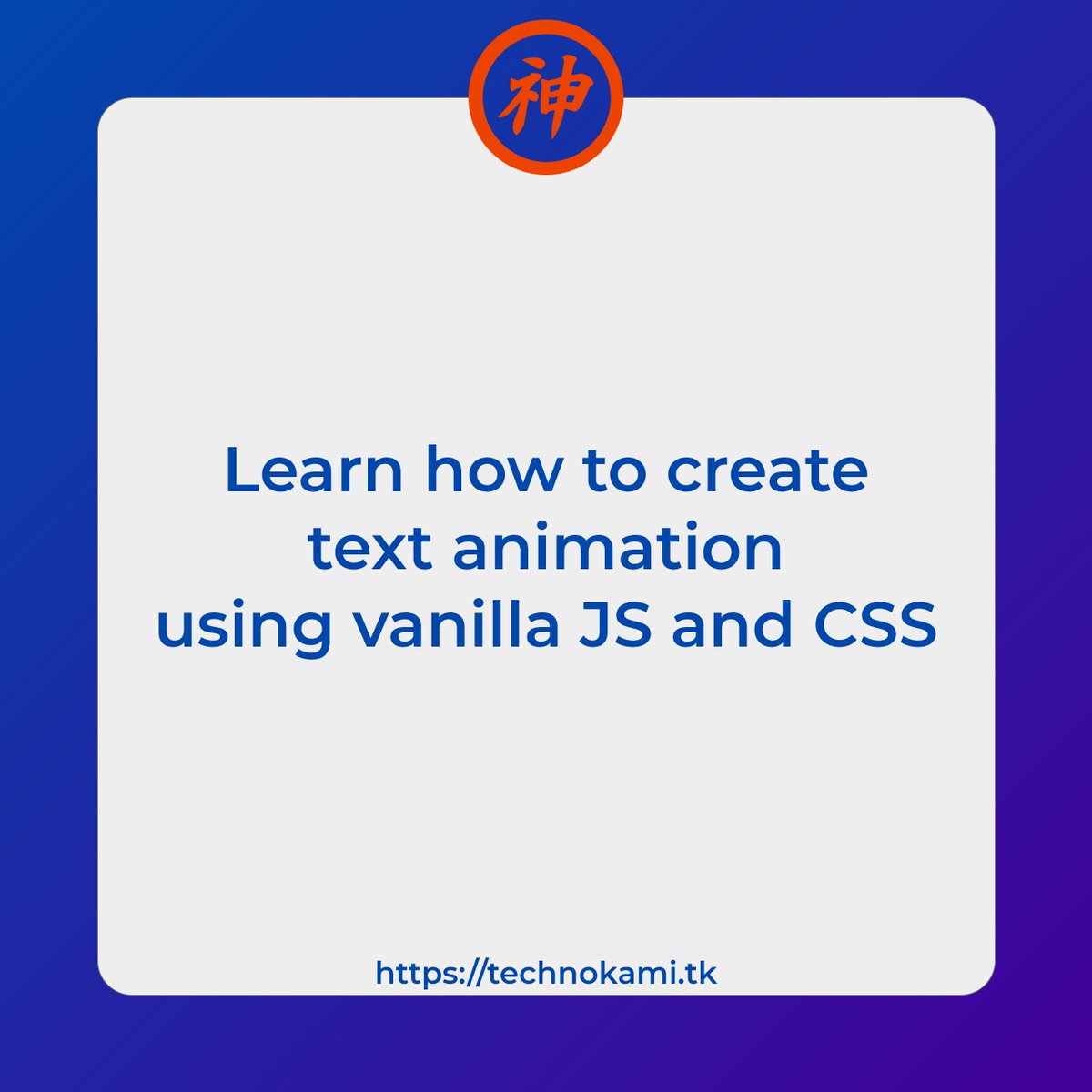 Tech No Kami tweet media