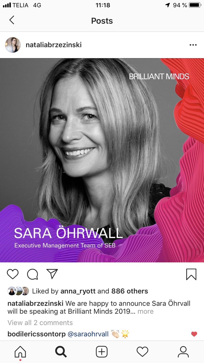 Excited to participate at Brilliant Minds as a speaker today.