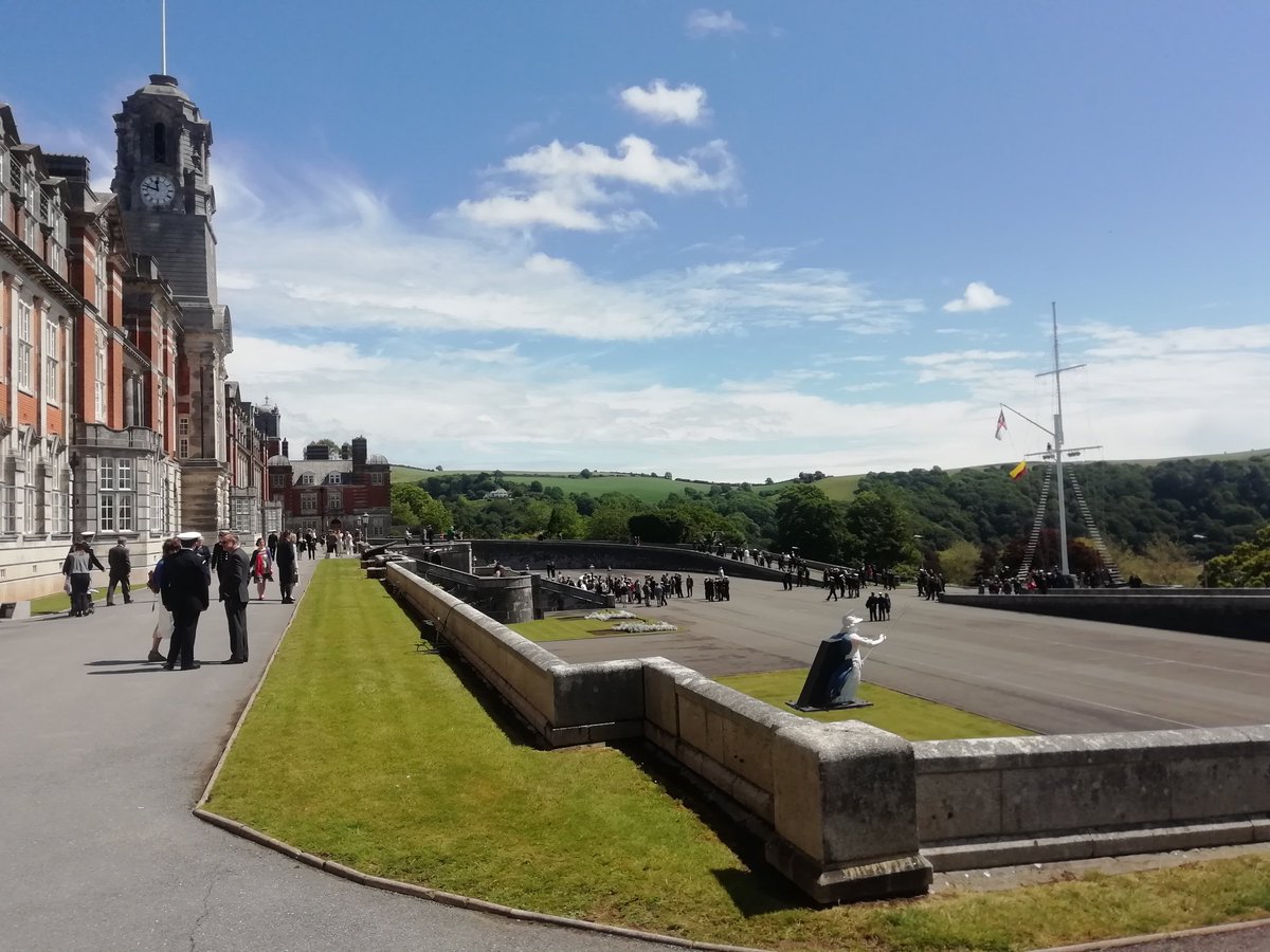 Britannia Royal Naval College tweet media