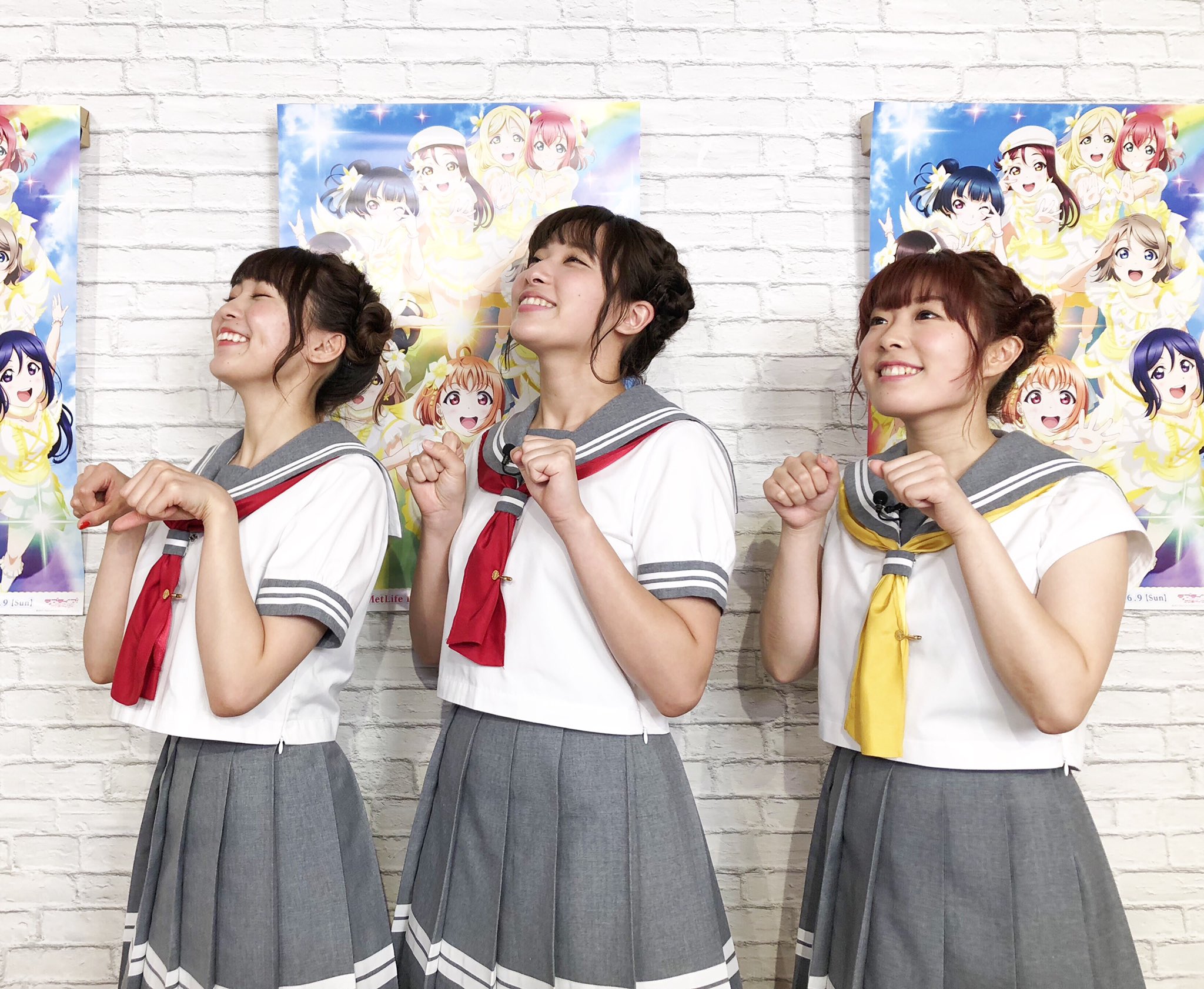 Aqours 浦女ユニホーム ベースボールシャツ＜受付期間：～12/5