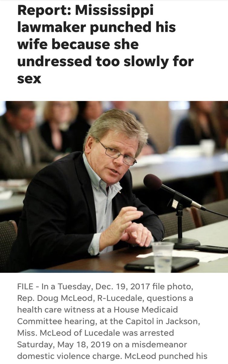 Oh look, it’s one of the politians who voted to restrict abortion access bc he just really values ~women’s health~  cited:usatoday.com