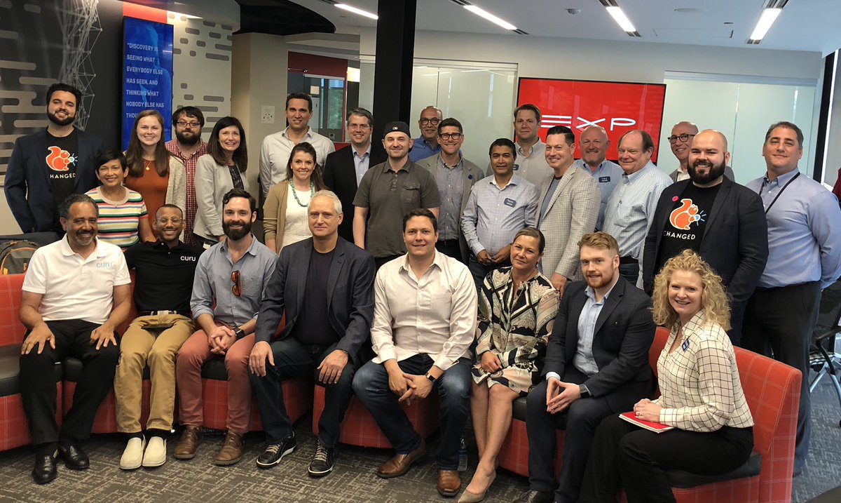VentureCenter's tweet photo. Thank you to the @ArvestBank IT and management teams for hosting the #FISFinTech19 Founders at their very cool EXP Experience Lab.  

Great presentations and conversation about the latest innovation and #FinTech solutions. 

#TheVC #FISFinTech19 #ARidea #ARisTech https://t.co/rfPIvcTz7W