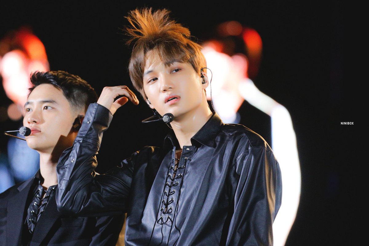 jongin's hair (@kjihair) on Twitter photo 