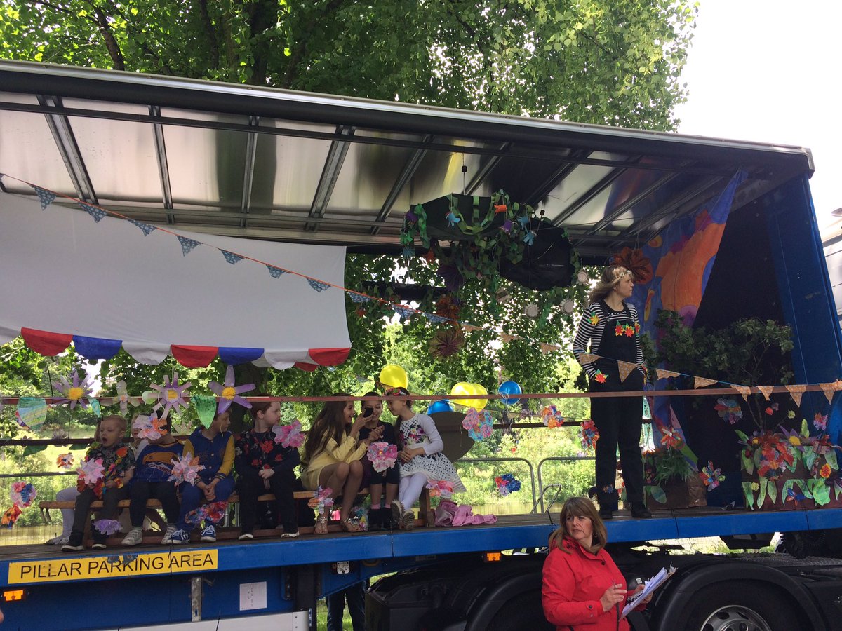 Well done <a href="/martinwilsonsch/">Martin Wilson School</a> the float for <a href="/ShrewsCarnival/">Shrewsbury Carnival</a> looks great! #shrewsbury