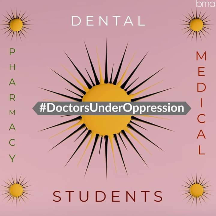ledoxa's tweet photo. Our cause is just ✔
Our union is perfect ✔
No to privatization ❎
No to 6th year in dentistry ❎
Don't touch our Professors ❎
Don't touch our parents ❎
#DoctorsUnderOppression
#DUO
#MoroccanMedicalStudents
#ThisIsMorocco
@AlJazeera_World 
@FRANCE24 @WHO @BBCWorld https://t.co/l393NnzAk9