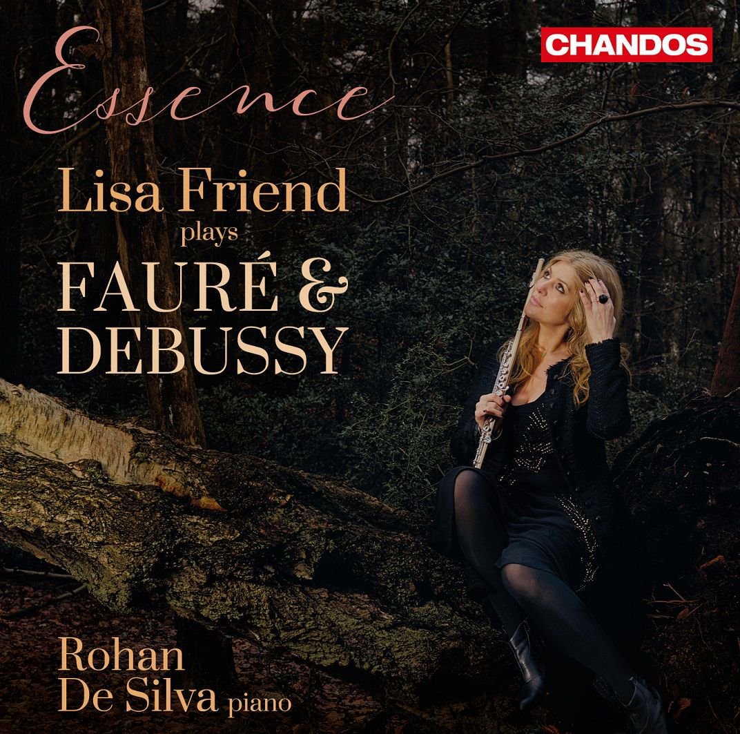 “the disc showcases Friend’s creamily luxuriant tone, supported by Rohan da Silva’s refined pianism.” Performance **** Recording **** <a href="/MusicMagazine/">BBC Music Magazine</a>

#Essence <a href="/lisafriendflute/">Lisa Friend</a> plays Fauré and #Debussy – <a href="/ChandosRecords/">Chandos Records</a> [CHAN 20084]