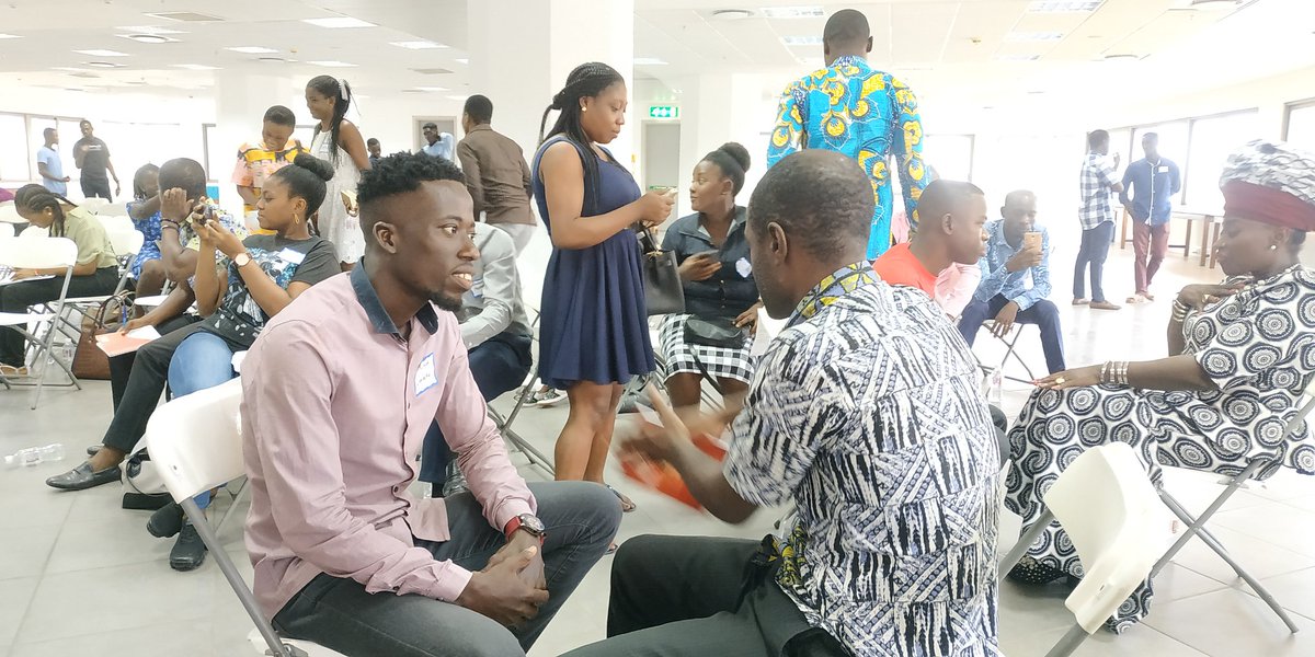 One of the best and most exciting #speedmentoring sessions I've seen at @Barcampghana #bctema