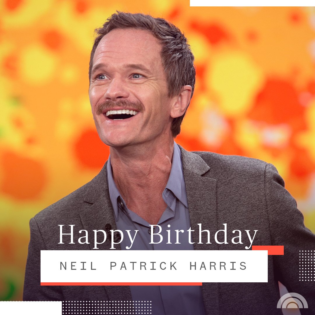 Happy birthday, Neil Patrick Harris! 
 