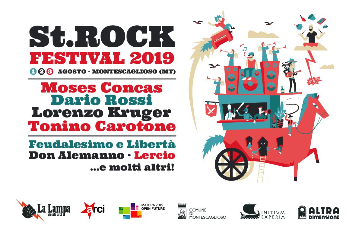 StRockMonte's tweet photo. Il carrozzone del #StRock è partito! Ne vedremo delle belle! 
#StayTuned #festival #music #rock #matera2019 https://t.co/4Bf9koxtGD