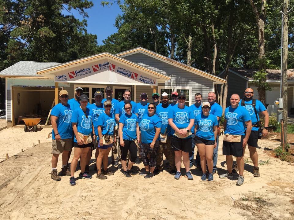 TallyPD's tweet photo. We are #TPDstrong & #TPDproudbuilders! Many of us volunteer for community projects. We worked on another build for Big Bend Habitat for Humanity. We love helping others #buildbetterlives. More pictures to follow! https://t.co/7DoH3L2Rmr