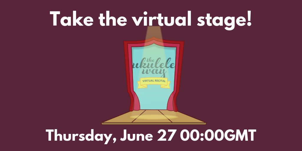 theukuleleway's tweet photo. This is fast approaching! Join the Community Group for our Virtual Recital at https://t.co/WWb1RltNyU #UWVR https://t.co/fMPU04wPBB