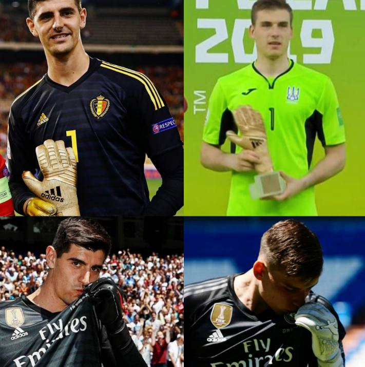 thibaut courtois guante de oro