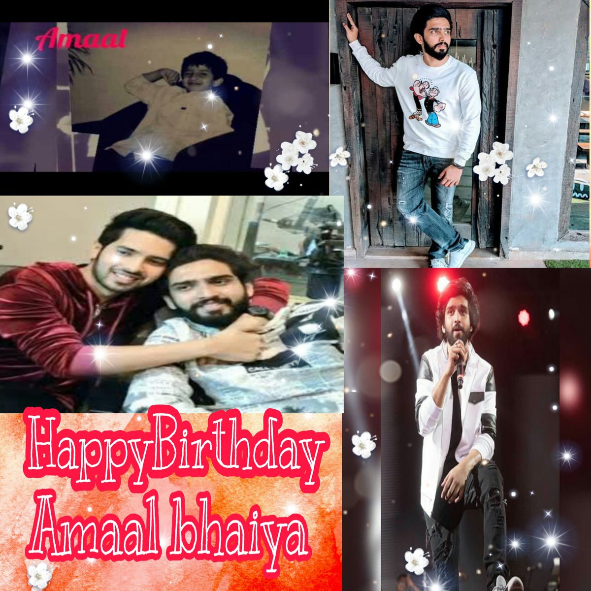 The best day of the year has arrived. So let's us celebrate it with lots of joy😍😍🤗😋
       Happy birthday @AmaalMallik bhaiya🎂
#HappyBirthdayAmaalMallik

#HappyWalaBirthday #HappyBirthday #BestComposer #BestBrother #KingAM #HappyBirthdayAmlu #AmaalMallik