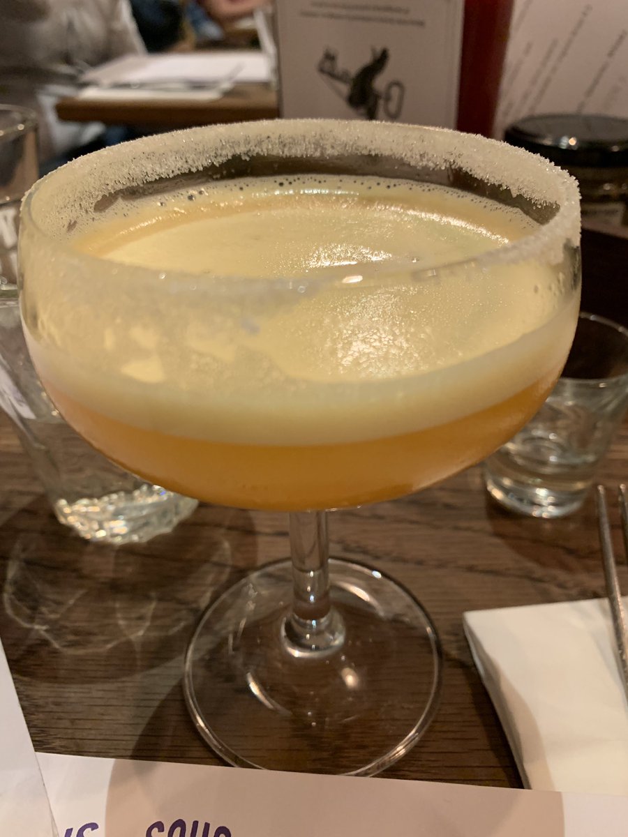 _Minty's tweet photo. Oh hi @BalansLondon did the passion fruit delivery not turn up or can we not afford half a passion fruit in a £11 cocktail anymore? https://t.co/Z0f8JVyEUA