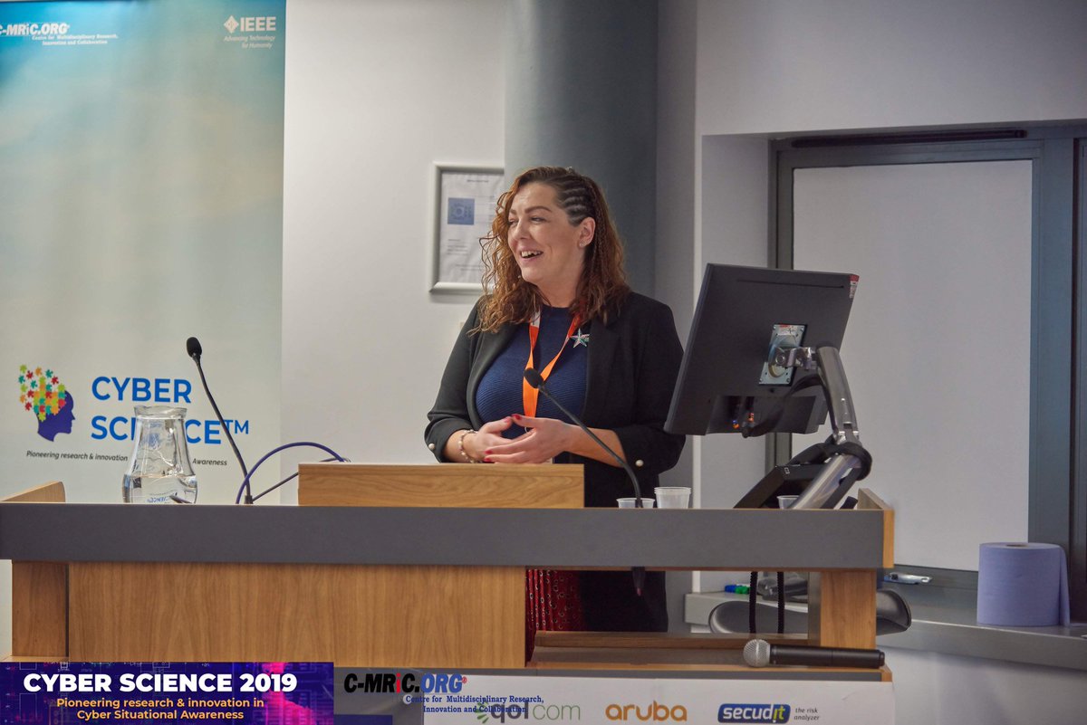 cmricorg's tweet photo. Chrissy Morgan @5w0rdFish presents #keynote at #SecSE #workshop part of the @IEEEorg #Cyberscience2019 conference at @UniofOxford on Practically Teaching the Next Generation
#SecSE #software #security https://t.co/YL8MXWqbPh