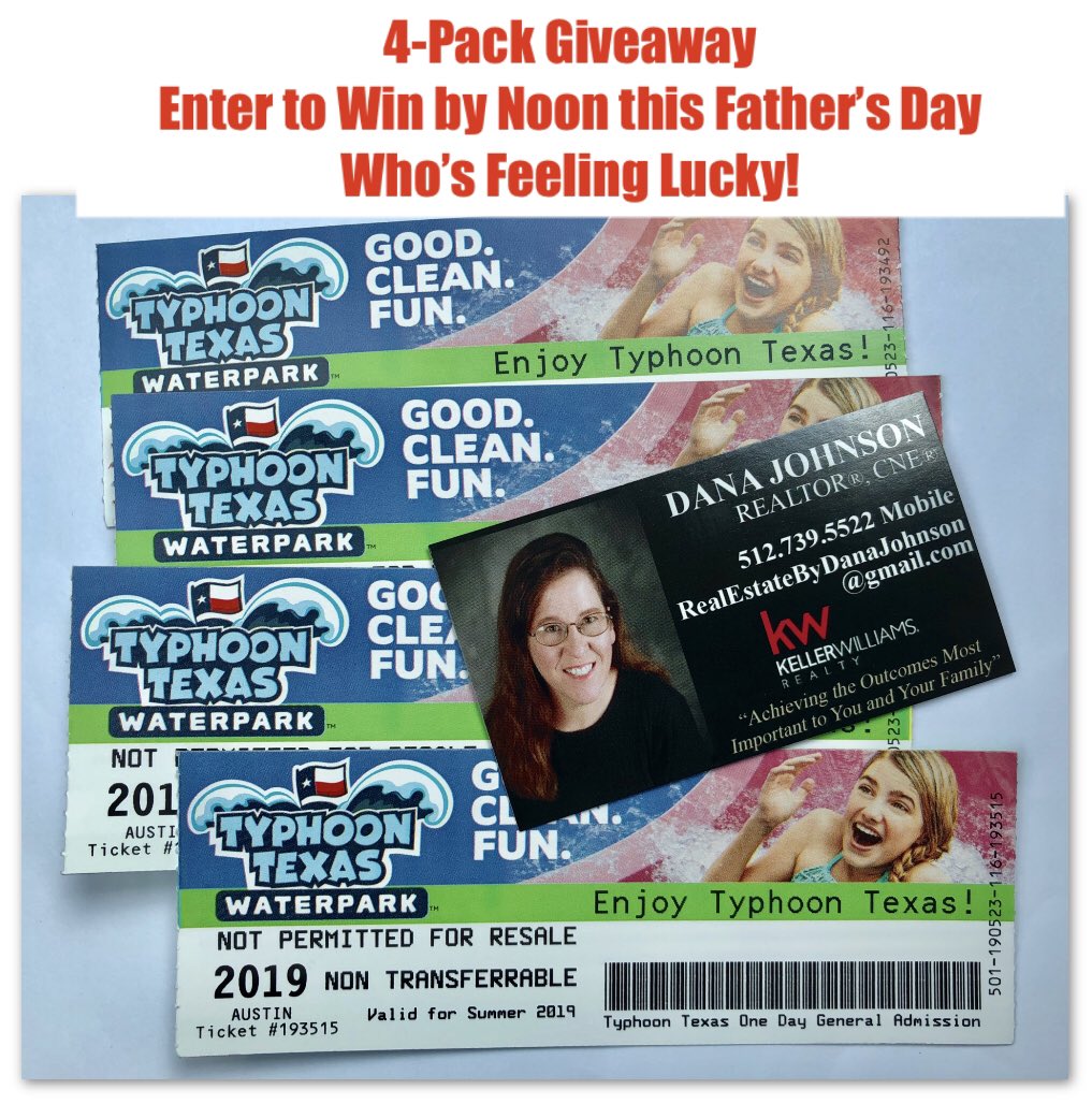 SoldInAustin's tweet photo. OPEN HOUSE until 4PM today! 2996 Overland St, Round Rock. Enter to win 4-Pack of Typhoon Texas 1-Day passes. DANA JOHNSON, REALTOR, 512.739.5522 Keller Williams Realty #giveaway #openhouse #listwithdanajohnson #soldinaustin #movetoroundrock https://t.co/l6LKSy22pm