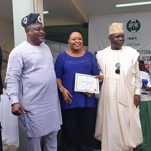 HSangodara's tweet photo. #latepost. 

A pose with the number 3 citizen of Lagos. The Speaker of the most vibrant legislature in Nigeria, Rt. Hon. Mudashiru Ajayi Obasa.
@lagosassembly @mudashiruobasa
#foragreaterlagos
#lagosspeaker
#legislators
#lagosassembly
#firstamongtheequals https://t.co/xgmhnNXYq5