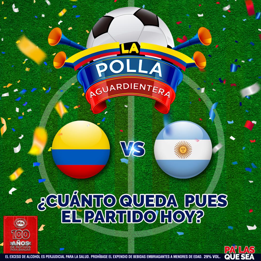 AntioquenoFLA's tweet image. ¡Listo pues! ¡Este es el único tuit válido para la #PollaAguardientera! Sólo serán tenidos en cuenta las respuestas a este trino. No serán válidos los tuits citados. 

¡Ahora sí!
¿Cuánto creen que queda el partido de hoy #Colombia vs. #Argentina? 

👇👇👇