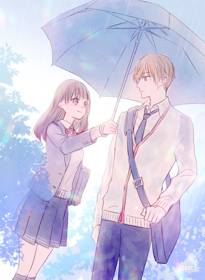 七都サマコ 1 13 花とくちづけ 巻 傘をさす人 嫌いになります佐山くん T Co O8cqcl6h28 Twitter