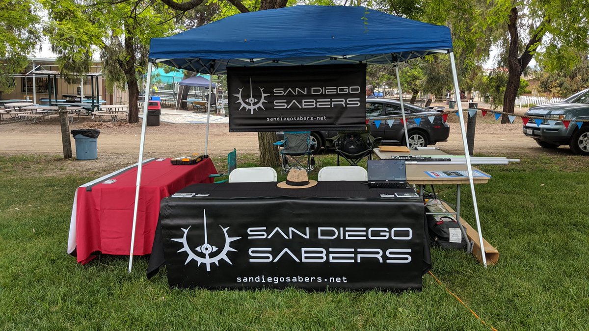 sdsaberspodcast's tweet image. We are in you, @SDmakersguild! We're at North County Mini-Maker Faire all weekend! Check it all out!
#sandiegosabers #sandiego #starwars #lightsabers #SMAF #sabermartialarts