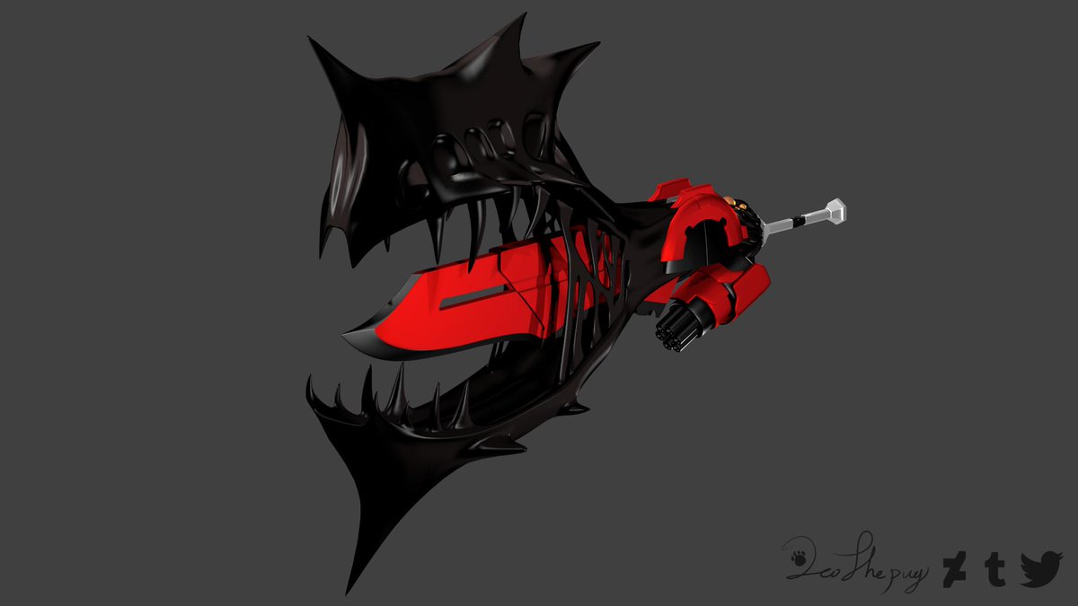 LeoZeePug's tweet photo. Aside from digital drawin I also enjoy 3D modeling
This was made sorta like a gift for a bud and also a fun experiment I did many years ago
I was just looking through my old stuff and though it be cool to share some of them :3
#GodArc https://t.co/DUJLa6A0E5