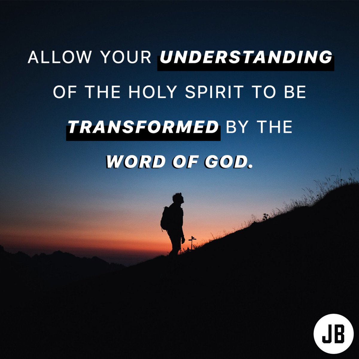 JohnBevere's tweet photo. When we allow our understanding of the Holy Spirit to be radically transformed by the Word of God, we can experience deeper communion and intimacy with the Almighty. When we read the Word and spend quality time in His presence, He is FAITHFUL to reveal Himself to us. #HSIntro https://t.co/Fpjig5WcWu
