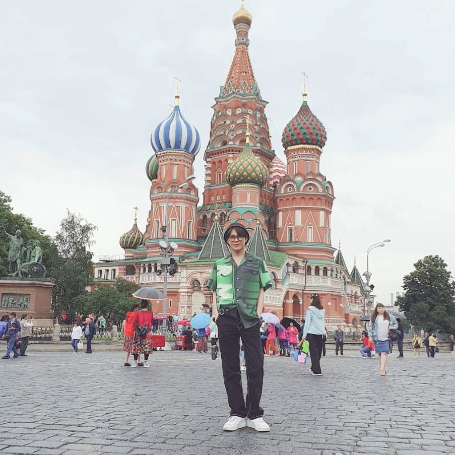 imfact_twt's tweet photo. [ 태호 ] 
즐거웠던 러시아 
Люблю♥️ 
#임팩트 #imfact #태호 #taeho
#러시아 #moscow https://t.co/NE7dS7qyfo