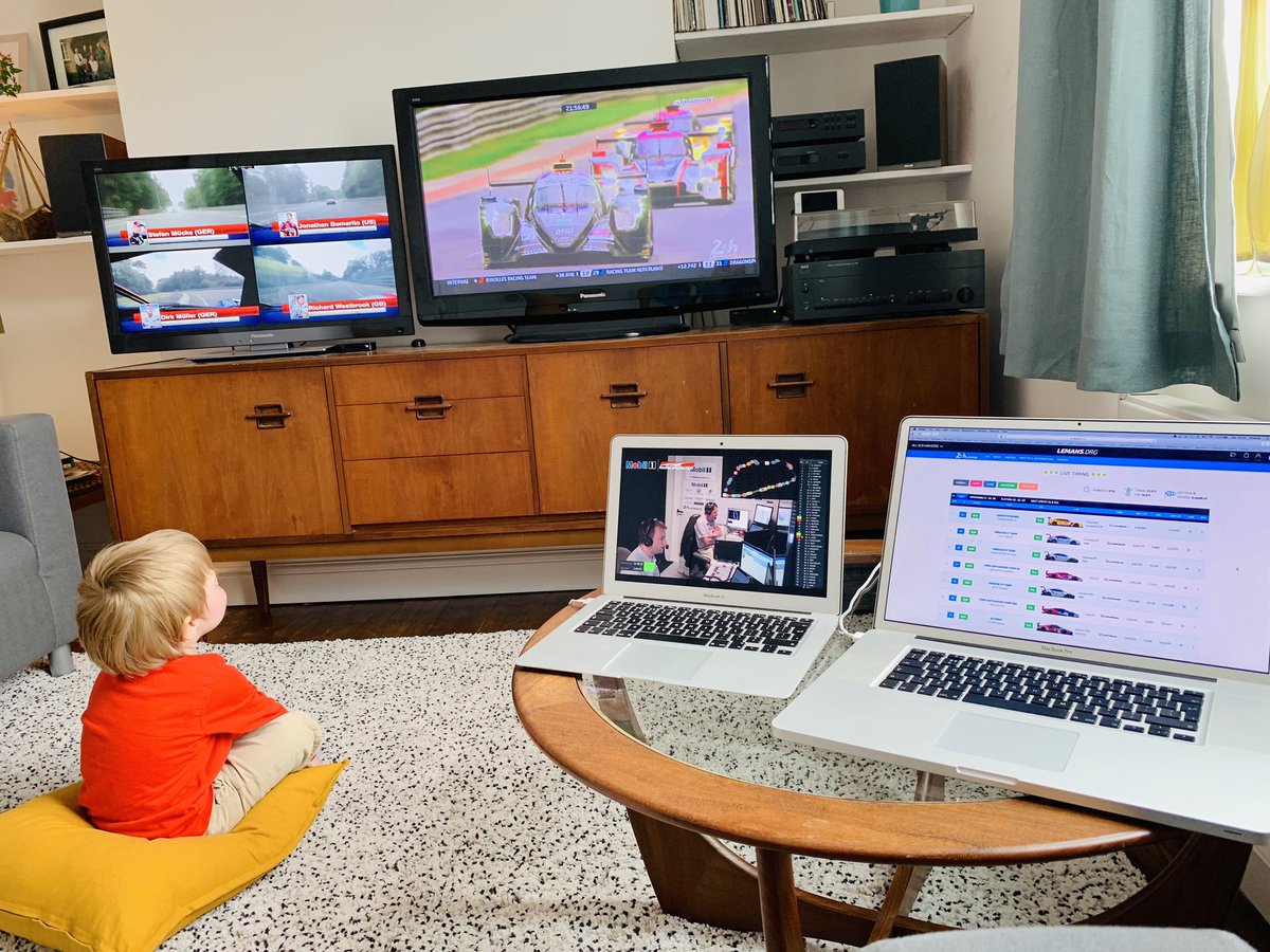 _Andrew_Jackson's tweet image. Oscar getting stuck into his third #LeMans24 . #Mobil1RLM 
@radiolemans @specutainment @PaulTruswell