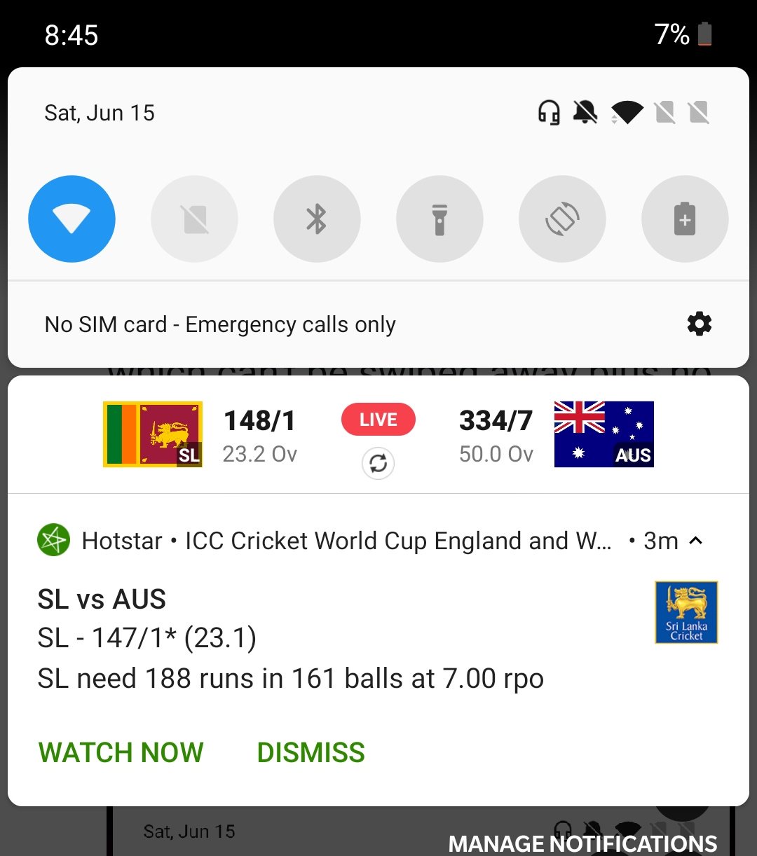 cricket channels