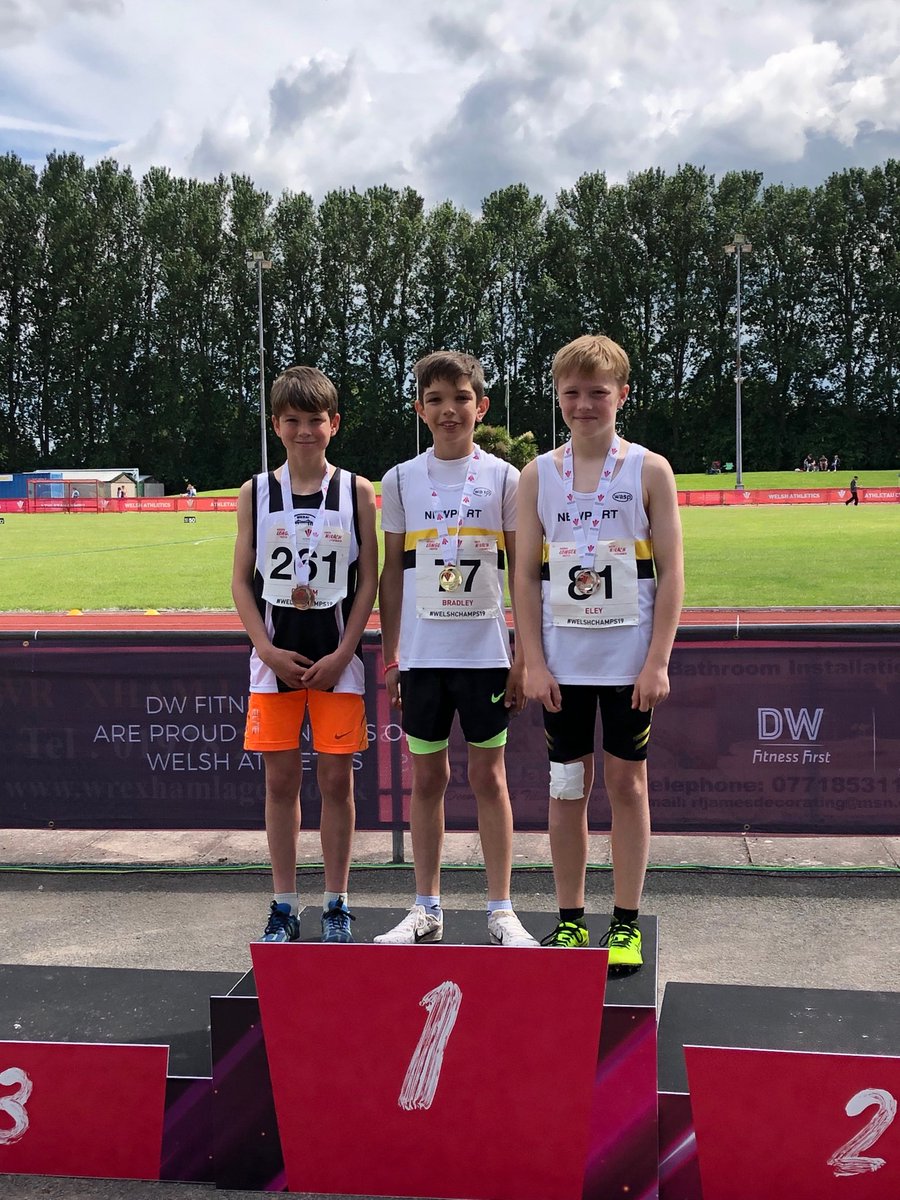 Great results for ⁦@NewportHarriers⁩ and ⁦@BassalegSchool1⁩ Gold and Silver in the U13 boys long jump. Well done Harry Bradley and Cameron Eley. #WelshChamps19 ⁦@WelshAthletics⁩