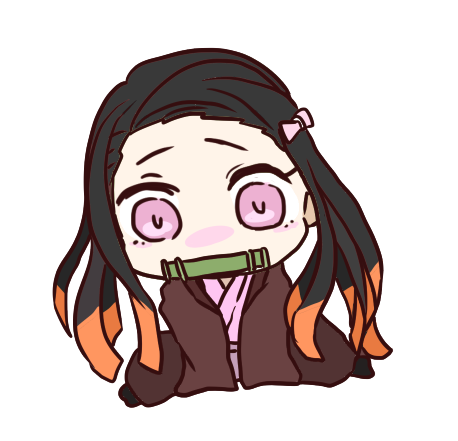 76さんがTwitterに投稿した竈門禰豆子(鬼滅の刃)のイラスト。