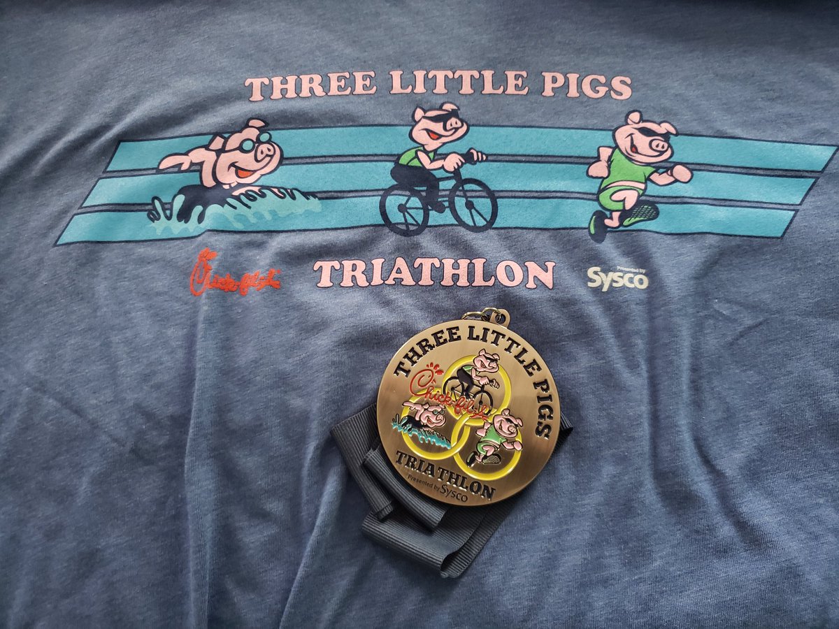 jhibbets's tweet photo. Finished the 3 Little Pigs sprint Triathalon in 1:15:39. 250yd swim | 14 mile ride | 5k run.  Had a great race and lots of fun. https://t.co/ER8KWFegWk #FSseries https://t.co/czlts4Cqbe