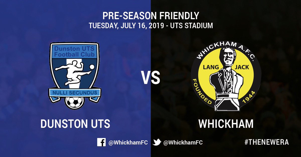 WhickhamFC's tweet image. 🗓 PRE-SEASON | Another date for your diary as we announce another pre-season friendly. We will travel to The UTS Stadium to face last season’s @theofficialnl champions @dunstonutsfc on Tuesday, July 16. Proceeds from the charity match will go to the @TheBHF #TheNewEra #PreSeason