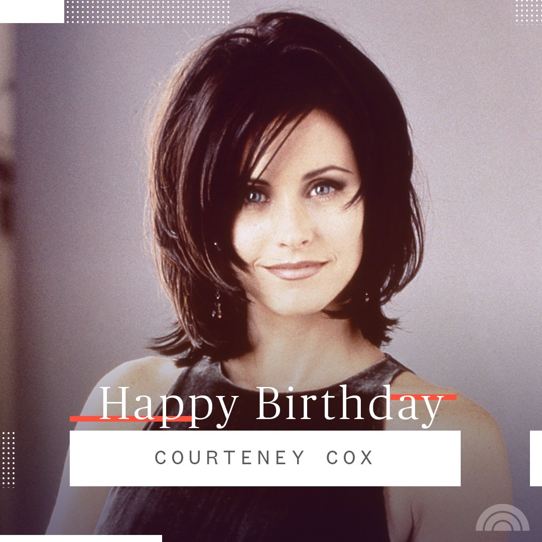 Happy 55th birthday, Courteney Cox! 
 