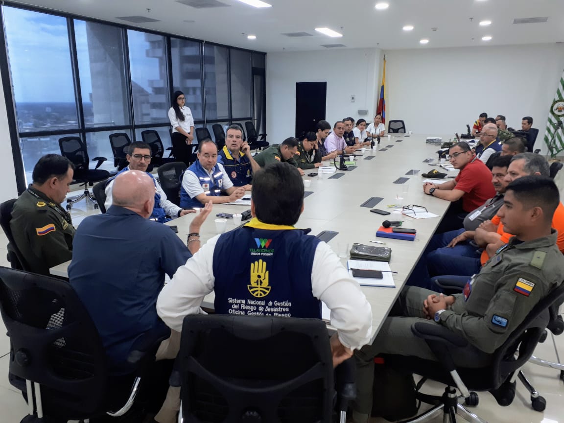 GobMeta's tweet photo. Decretar la calamidad pública en el Meta, fue la conclusión a la que llegaron autoridades en Consejo departamental extraordinario para la gestión del riesgo que fue aprobada en pleno. La solicitud será presentada a @marcela_amayag para ser decretada mediante acto administrativo. https://t.co/FM48AnrrfU