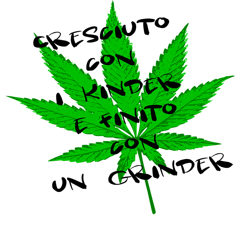 weedoteca's tweet photo. Cresciuto con i kinder e finito con un grinder 😎😘🤣 #proverbicannabislight #lacanapaciunisce https://t.co/8fpqtMNtkR