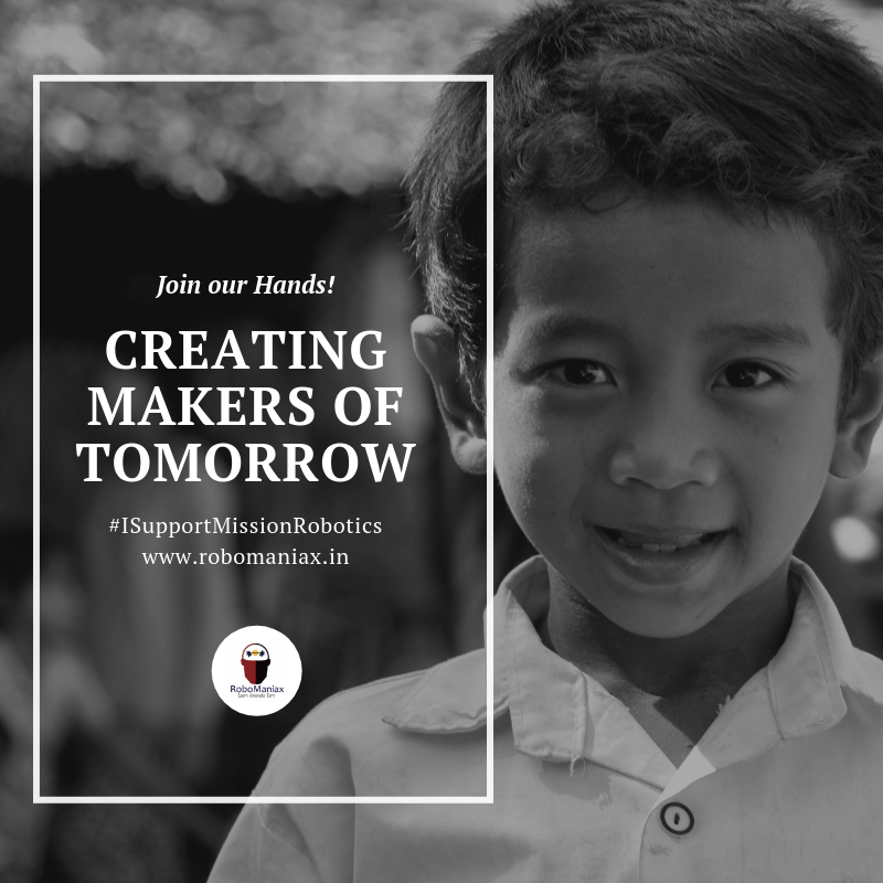 EdutechPvt's tweet photo. We strive for "Creating Makers of Tomorrow", be a part of #ISupportMisssionRobotics & let's make young-minds future ready!
Mentor Applications now Open|Share your details with us.
#isupportmissionrobotics #creatingmakersoftomorrow #education #stem #robotics #futureready https://t.co/E1uM2lyRaV