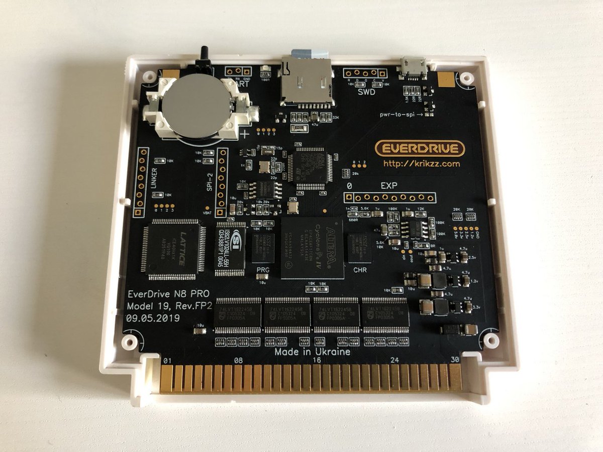 Super charged EverDrive N8 is coming. 16MB of ROM memory, I/O co