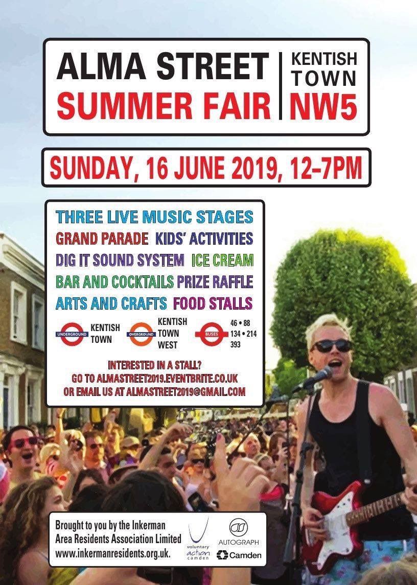 ThePineapplePub's tweet photo. Tomorrow! After Party with DJS at our sister gaff @LadyHamiltonNW5 #almastreet #streetparty https://t.co/15wbyzY4VW