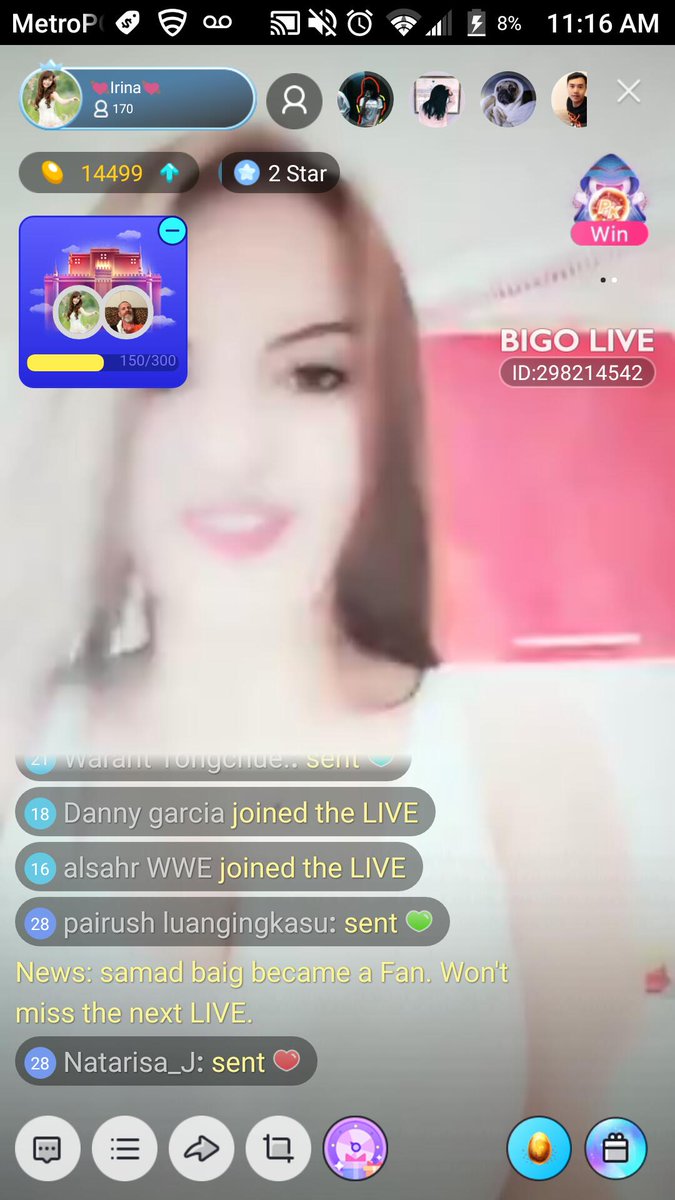 YFSnooze's tweet photo. Come and see 💓Irina💓's LIVE in #BIGOLIVE:    https://t.co/n8PITCgpJq https://t.co/aaD7kfRjtC
